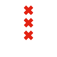 Amsterdam Rodekruis Sticker by IMA - Influencer Marketing Agency