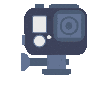 Recording Go Pro Sticker