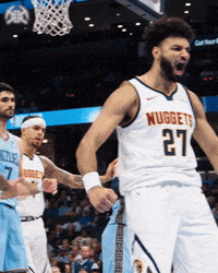 Jamal Murray Hype GIF by Denver Nuggets