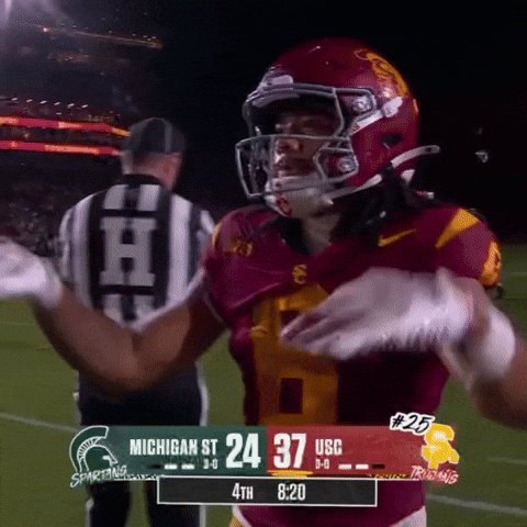 Fighton Uscfootball GIF by USC Trojans