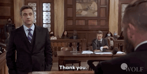 Dick Wolf Thank You GIF by Wolf Entertainment