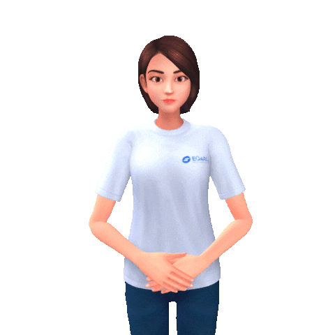 Sign Language Celebration Sticker by eq4all