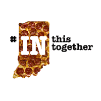 hotboxpizza food pizza indiana indianapolis Sticker
