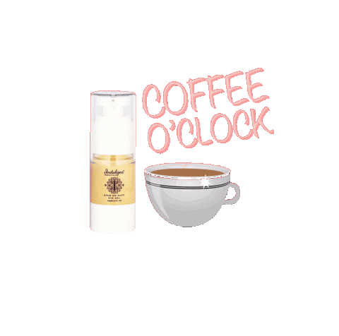 Eyecare Coffeeoclock Sticker by indulgeo essentials