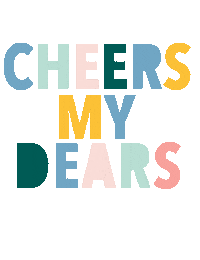 Drink Cheers Sticker by Juwel-lettering