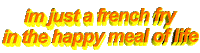 hungry fast food Sticker by AnimatedText