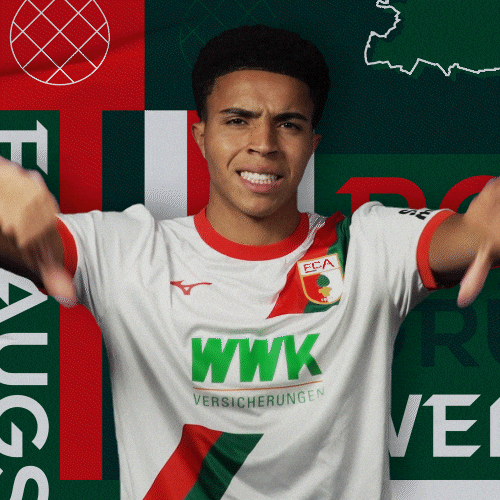 Football Thumbs Down GIF by FC Augsburg 1907