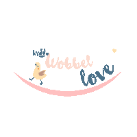 kyddo_official love kids kyddo wobbellove Sticker