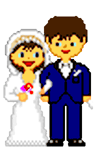 leroyal kiss wedding bride groom Sticker