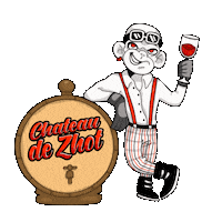 Drunk Party Sticker by Zhot Shop