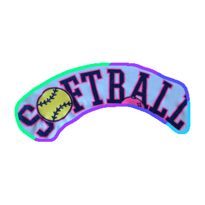 Softball Sticker by imoji
