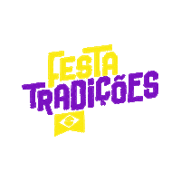 Festa Das Tradições Sticker by Colégio Objetivo DF