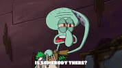 season 9 squid defense GIF by SpongeBob SquarePants