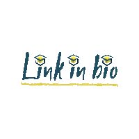 Study Link In Bio Sticker by StudyHubBulgaria