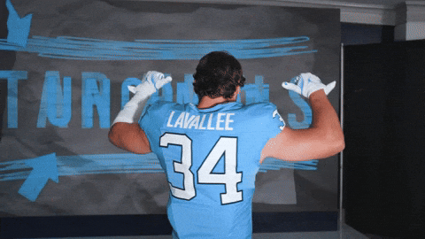 University Of North Carolina Football GIF by UNC Tar Heels