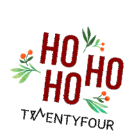 Julivinterland christmas santa hohoho jul Sticker