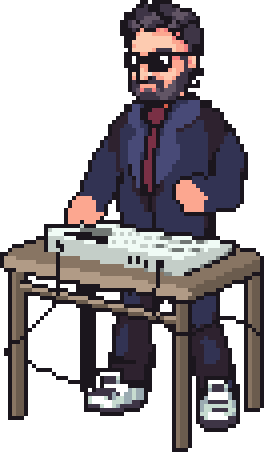 Art Pixel Sticker by VinDig