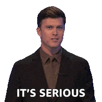 Colin Jost Sticker by Jeopardy!