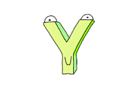 y Sticker by Studios Stickers