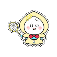 Badminton Sticker