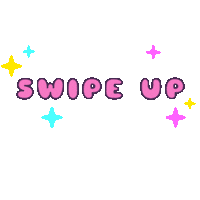 Pink Swipe Up Sticker by 100% Soft