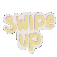 Backtocalley rainbow stars swipe up arrow Sticker