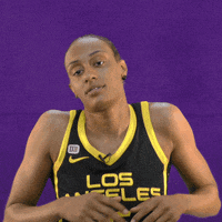 Los Angeles Sparks Brittney Sykes GIF by The Official Page of the Los Angeles Sparks
