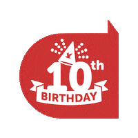Happy Birthday Celebration Sticker by Traveloka