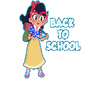 Awesome Snow White Sticker by Cool School