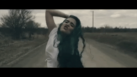 christeepalace giphygifmaker tealhair christee palace christeepalace GIF