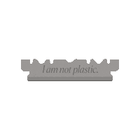 Plasticfree Sticker by Leaf Shave