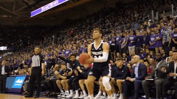 GonzagaBulldogs celebration basketball bench three pointer GIF