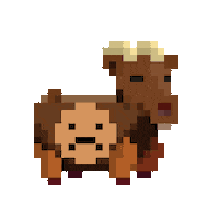 subpixel sad emoji ready goat Sticker