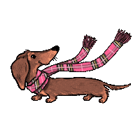Art Dog Sticker