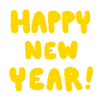 Happy New Year Sticker by Diane