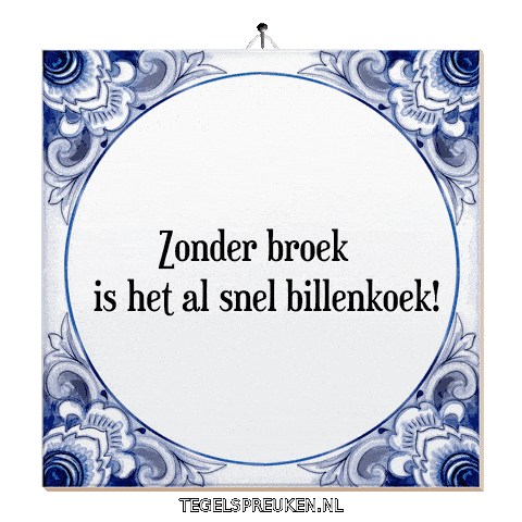 Humor Ontspanning Sticker by Tegelspreuken.nl