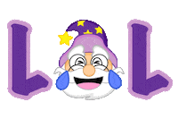 Laugh Out Loud Lol Sticker by Enchanted Kingdom