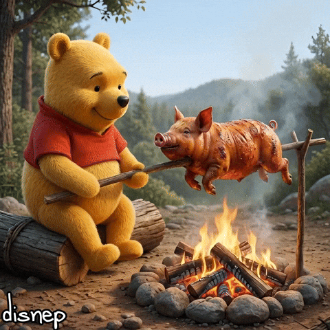 Winnie The Pooh Fire GIF