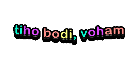 Tiho Sticker by Snof_pasjasola