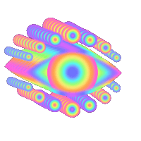 Third Eye Art Sticker by Deep Space Violet