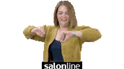uh uh dancing Sticker by Salon Line