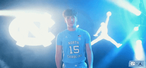 Excited Lets Go GIF by UNC Tar Heels