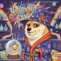 You Dont Say Crystal Ball GIF by Doge Pound