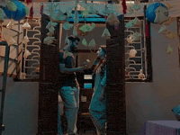 Love Story Flower GIF
