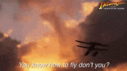 Harrison Ford Plane GIF by Indiana Jones