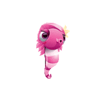 Pink Flower Sticker by Seamaster Paint