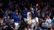 Golden State Warriors Reaction GIF by NBA