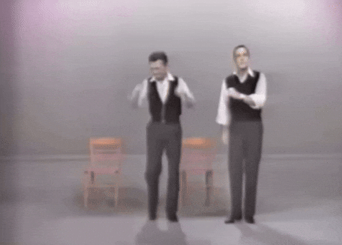Happy Gene Kelly GIF