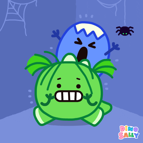 Happy Horror GIF by DINOSALLY