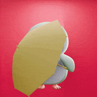 Rain Umbrella GIF by Pengu
